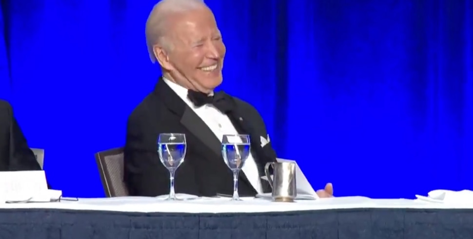 Watch Biden Laugh at Americans Suffering From High Prices