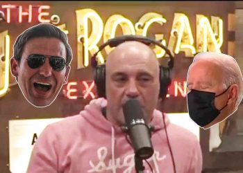 Joe Rogan says Ron DeSantis would make a good Commander-In-Chief after noting "we have a dead man as president" �