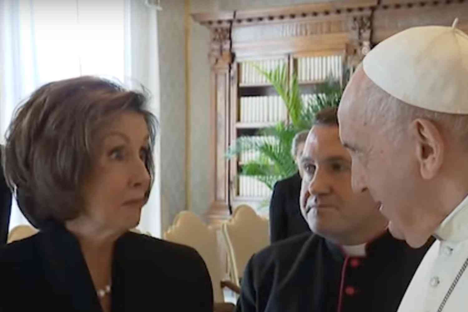 Pope Francis just allowed radical abortion activist Nancy Pelosi to take Communion in the Vatican even though her archbishop has barred her from the sacrament!