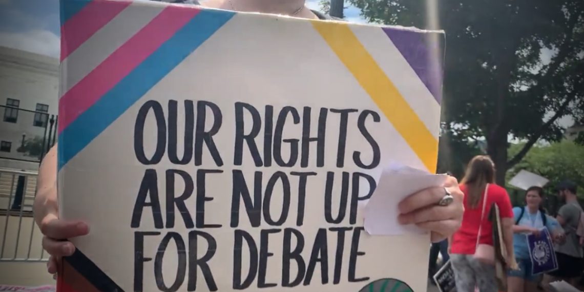 VIDEO: Pro-Abortion Protesters Hand Out Clarence Thomas’s Home Address At SCOTUS