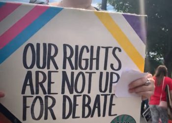 VIDEO: Pro-Abortion Protesters Hand Out Clarence Thomas’s Home Address At SCOTUS
