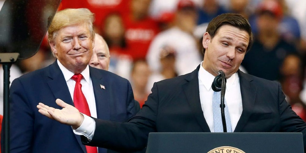 Ron DeSantis Donald Trump