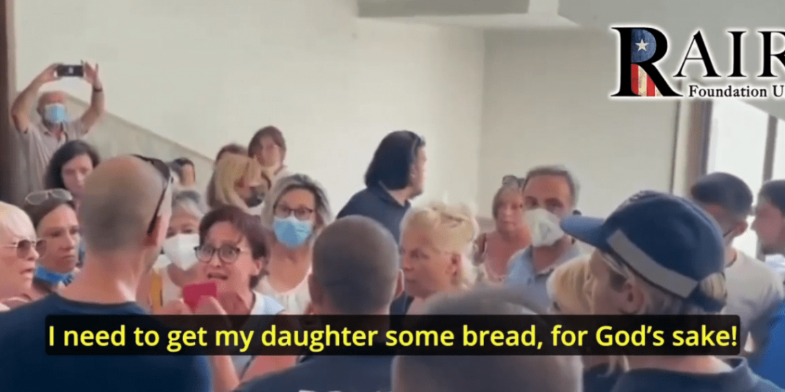 Globalist Victory: Food Shortages in Italy - Starving Citizens Storm Town Hall, 'No Money for Bread' (Video)