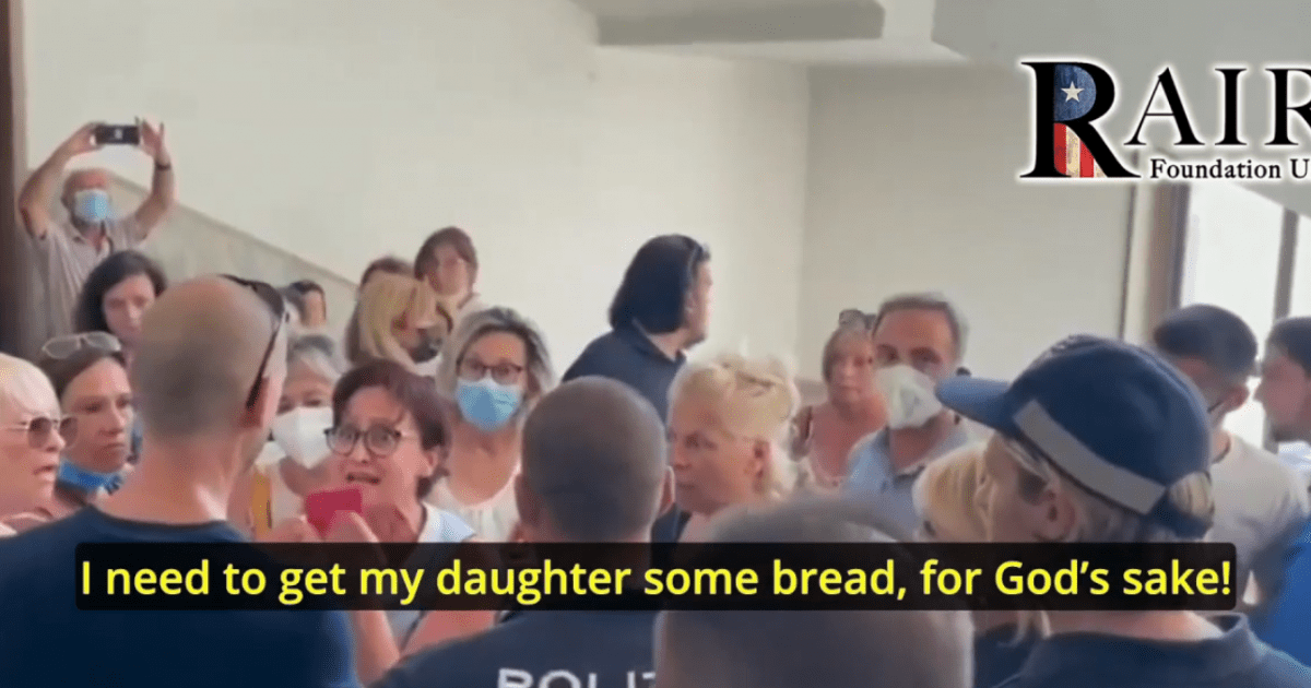 Globalist Victory: Food Shortages in Italy - Starving Citizens Storm Town Hall, 'No Money for Bread' (Video)