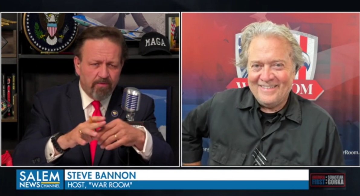 Steve Bannon with Sebastian Gorka: Joe Biden Will Be Impeached and the 2020 Election Results in Wisconsin and Arizona Will Be Decertified