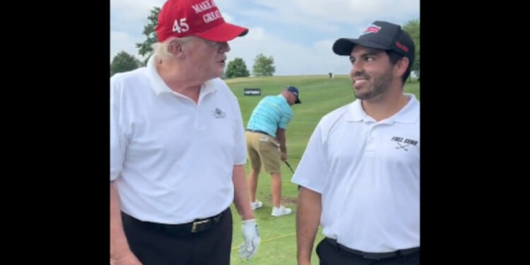 Nobody Has ‘Gotten to the Bottom’ of 9/11, Trump Tells Reporters at LIV Golf Tournament