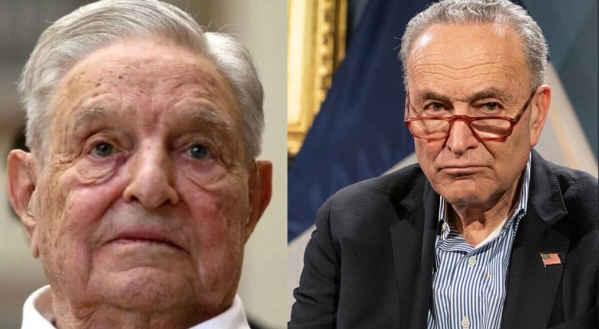 George Soros Giving Millions To Chuck Schumer’s PAC, Fears Red Wave In November?