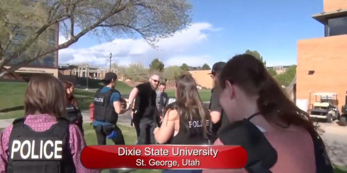 VIDEO: IRS Simulates Small Business Takedowns With College Students Using Fake Guns, Handcuffs
