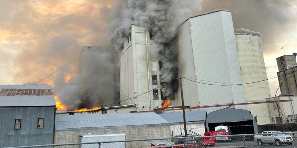 Oregon Food Plant Fire