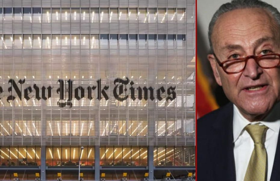 Former NYT Editorialist Reveals Chuck Schumer Got Republican Senator’s Story Killed at New York Times