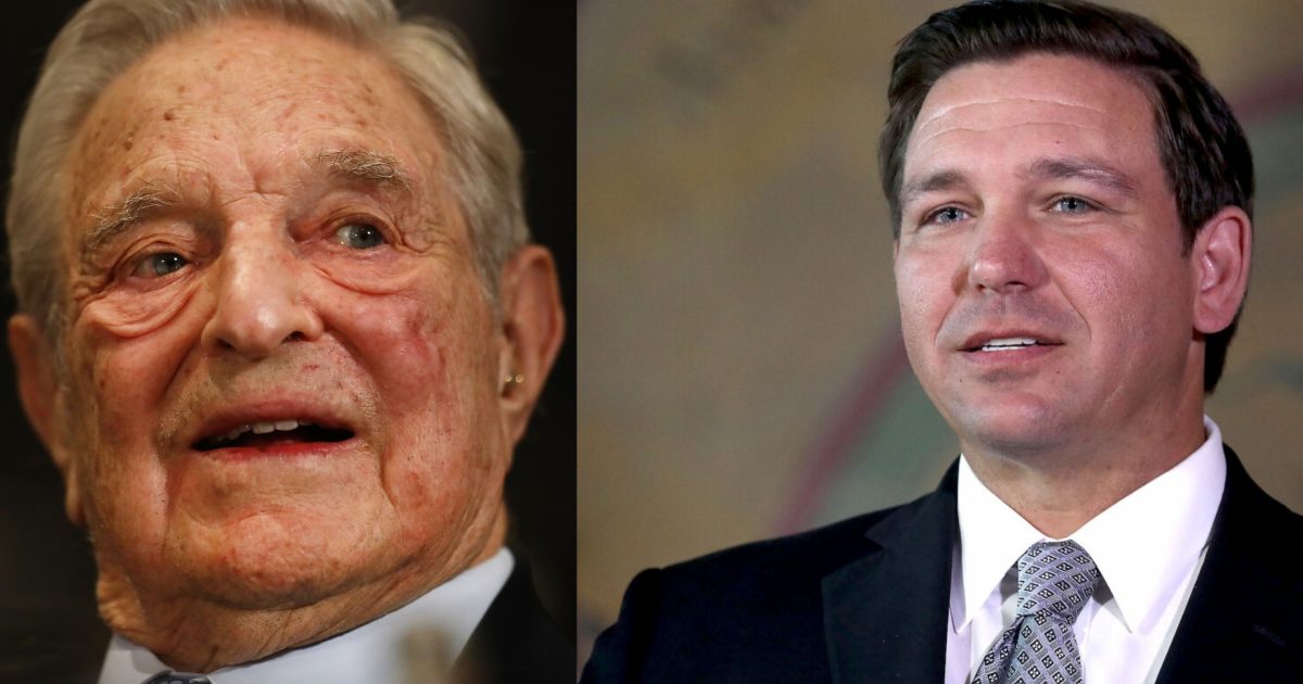 Florida Governor Ron DeSantis Goes To War With Globalist George Soros