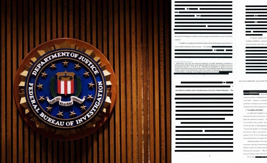 BREAKING: The FBI’s Trump Raid Affidavit Has Been Released with Heavy Redactions