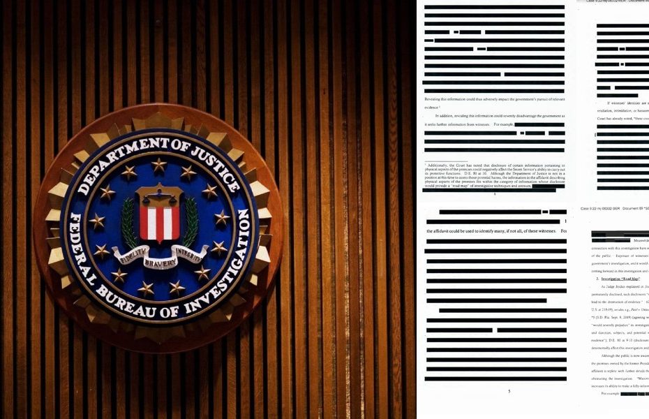 BREAKING: The FBI’s Trump Raid Affidavit Has Been Released with Heavy Redactions