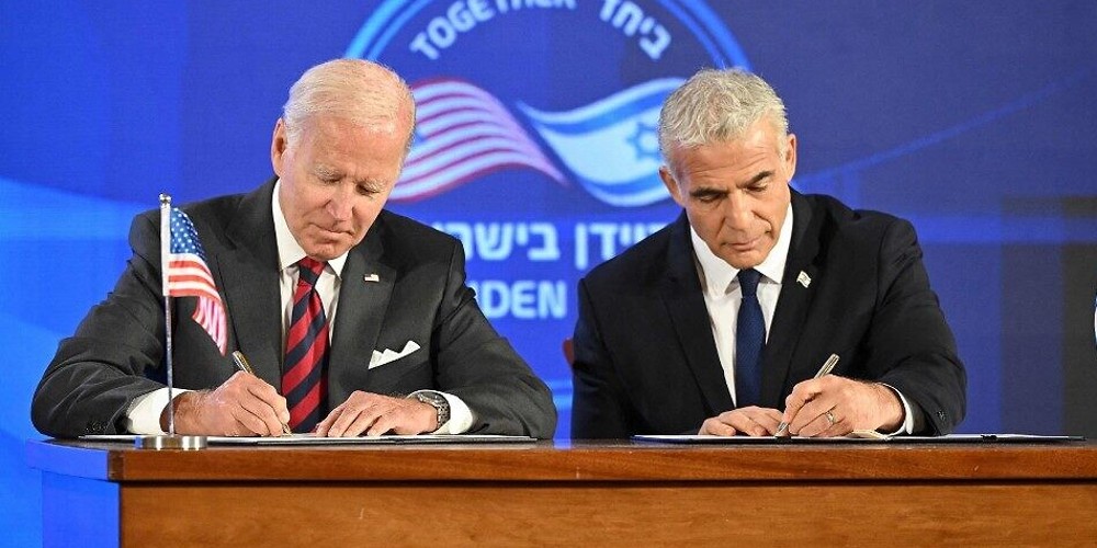 Joe Biden Yair Lapid