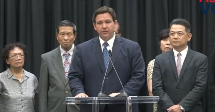 Ron DeSantis Shows Biden How It’s Done, Blocks China From Buying Land Near US Military Bases In Florida