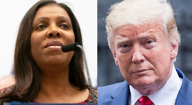 New York AG Letitia James Hits Trump with $250M Fraud Lawsuit