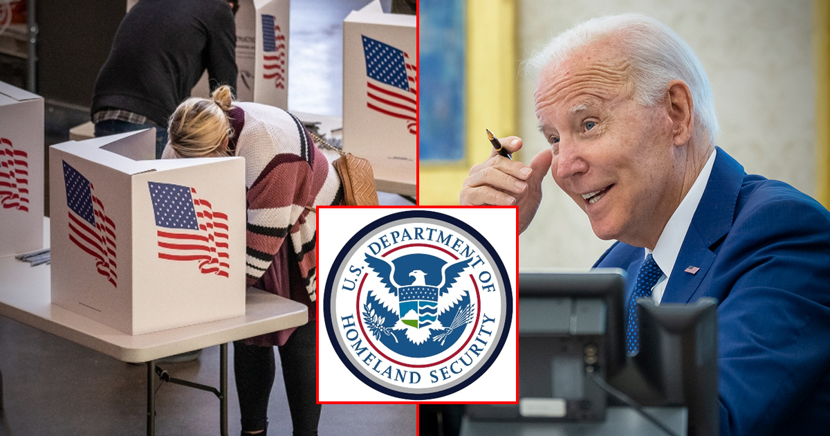 Biden To Claim ‘Election Security Infrastructure’ Faces ‘Multiple Threats’ Before Midterms: Report