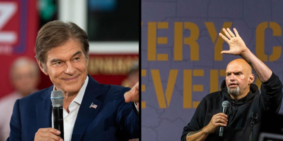 Oz gains on Fetterman in PA Senate race: poll