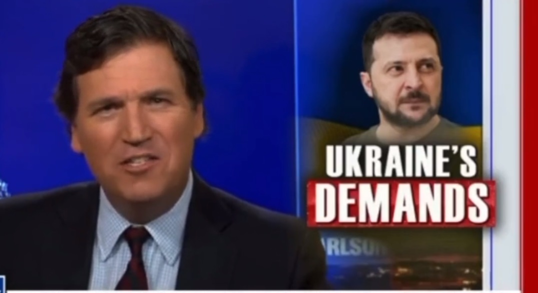 BREAKING: Tucker Carlson BLASTS Zelensky for demanding American money