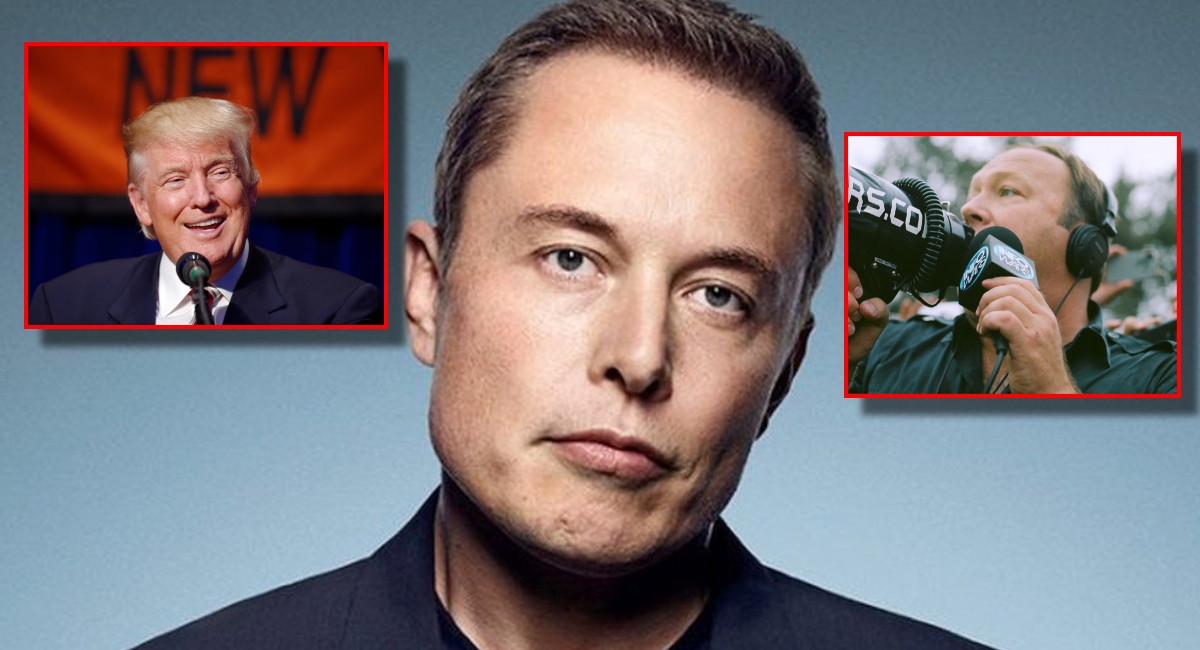 Elon Musk Won’t Reinstate Alex Jones To Twitter, ‘Trump Decision Has Not Yet Been Made’