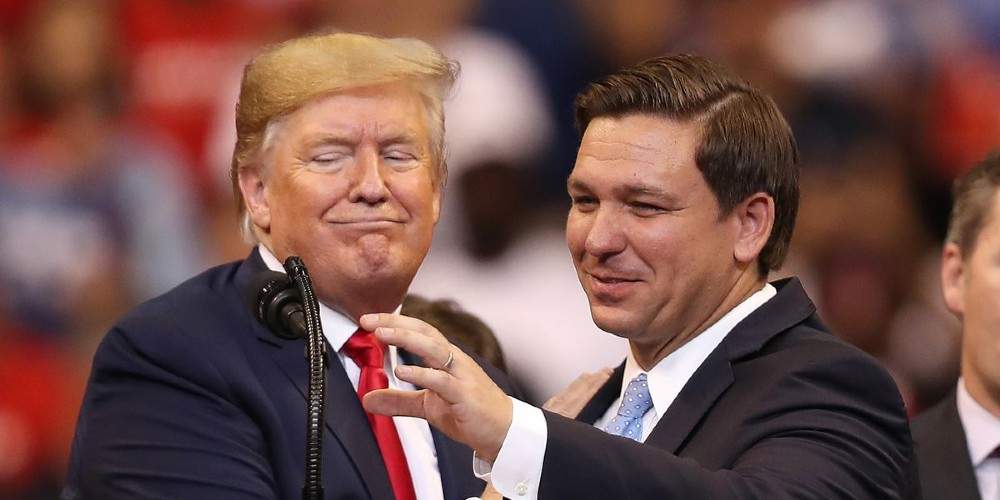 Trump DeSantis