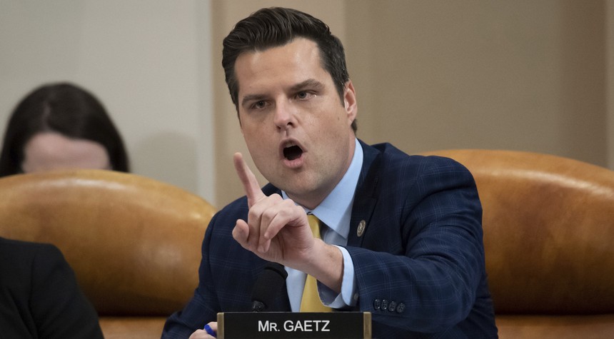 As Race for Speaker of the House Heats up, Matt Gaetz Says He Won't Support Kevin McCarthy