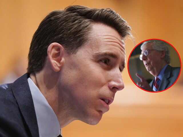 Exclusive — Josh Hawley: Mitch McConnell’s ‘Terrible Record’ Led to Poor Midterm Election Results