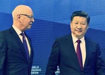Klaus Schwab Xi Jinping