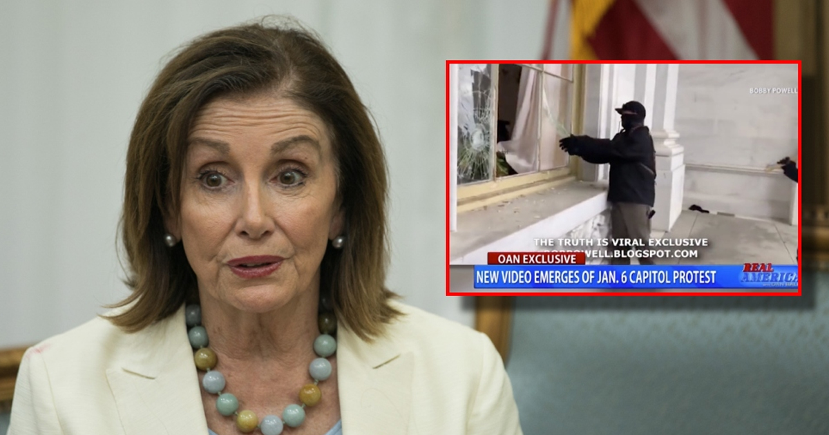 Pelosi Claims ‘Sovereign Immunity’ To Keep 14,000 Hours Of Jan 6 Footage Hidden From Public