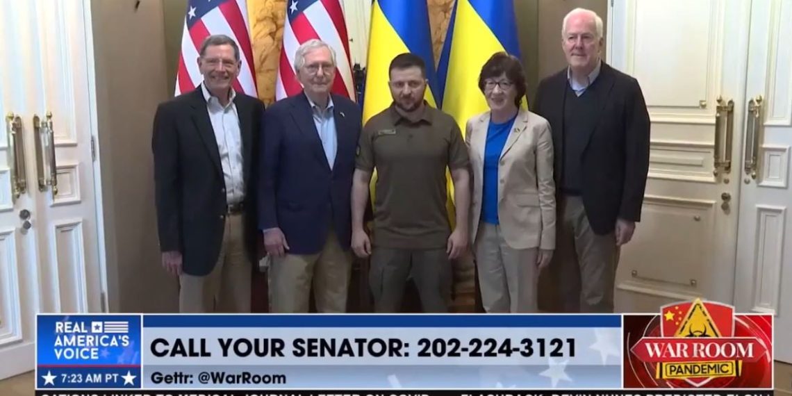 McConnell and Senate Republicans Agree to $1.7 Trillion Spending Bill with $45 Billion to Ukraine and Clause to Make It Impossible to Challenge Stolen Elections