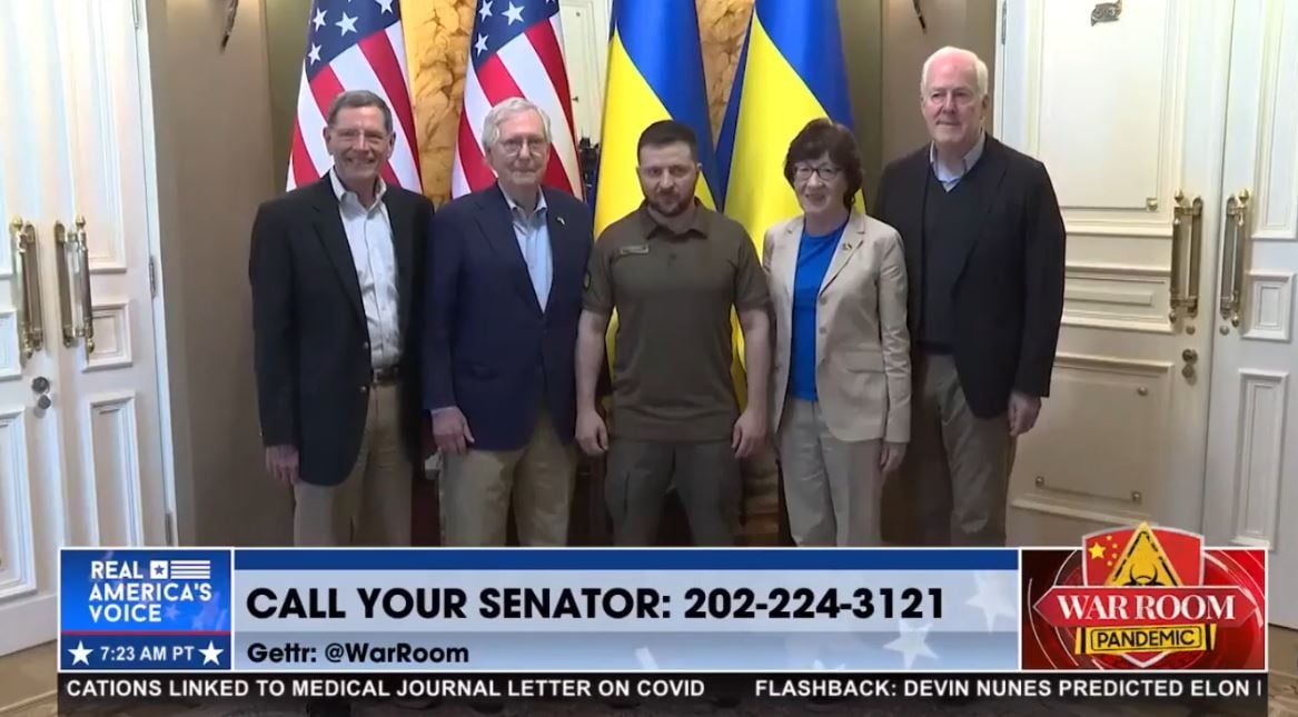 McConnell and Senate Republicans Agree to $1.7 Trillion Spending Bill with $45 Billion to Ukraine and Clause to Make It Impossible to Challenge Stolen Elections