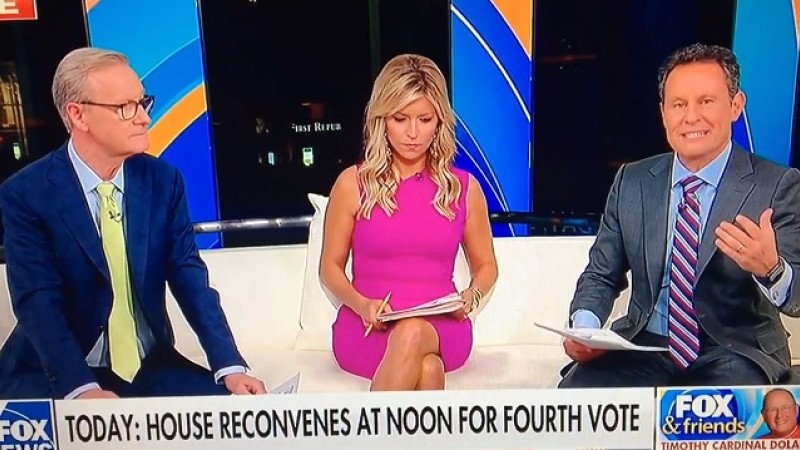 Fox News’ Brian Kilmeade Labels Anti-McCarthy GOP Reps ‘Insurrectionists’