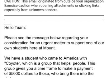 Jaw Dropping – Rhode Island High School Soliciting Funds to Illegally Pay “Coyote” Who Trafficked Student to U.S.