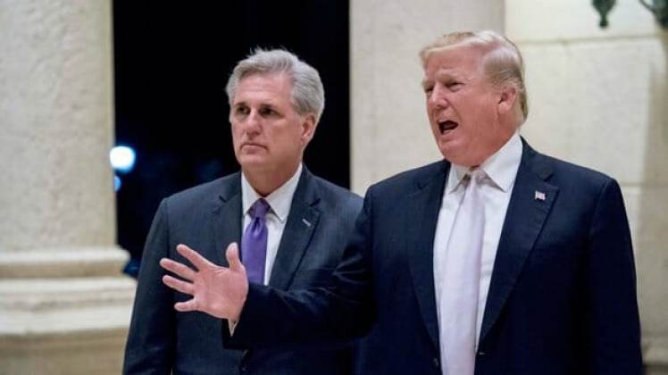 Ugh… TRUMP WEIGHS IN: Tells Conservative Lawmakers to Stick with Kevin McCarthy