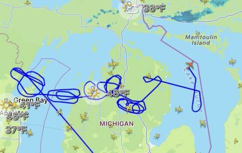 LISTEN HERE: Pilots Say Lake Huron ‘Octagonal’ Object is ‘Not Balloon’ in Just-Released Cockpit Audio