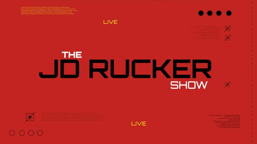 The JD Rucker Show NEW Red Logo