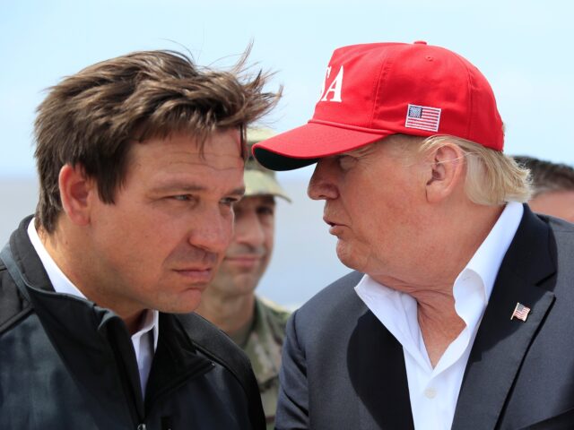 Rasmussen Poll: Donald Trump More than Doubles Ron DeSantis in Hypothetical Matchup