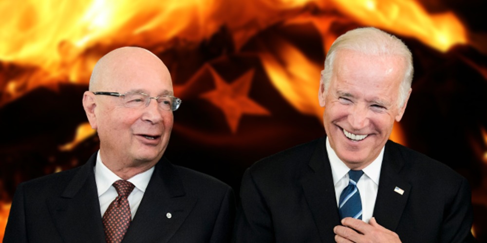 Klaus Schwab Joe Biden