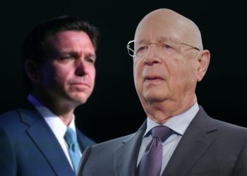 Ron DeSantis Klaus Schwab