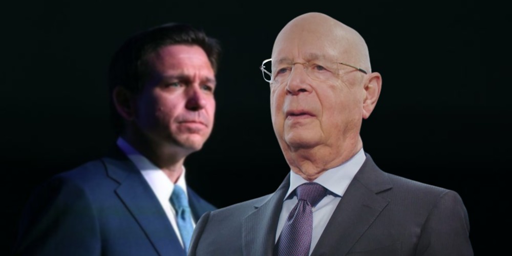 Ron DeSantis Klaus Schwab