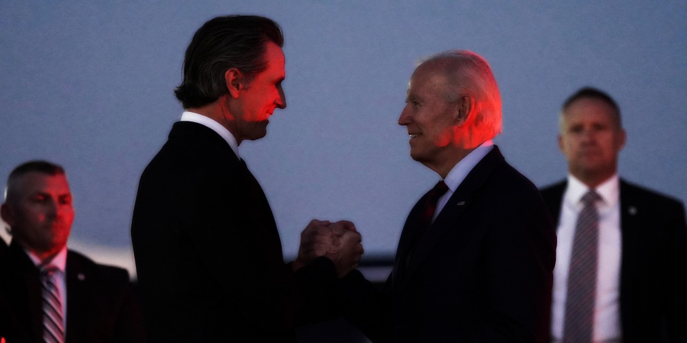 Gavin Newsom Joe Biden