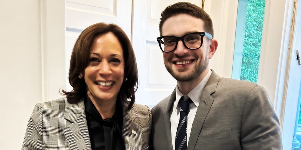 Kamala Harris Alex Soros