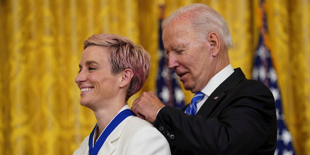 Rapinoe Biden