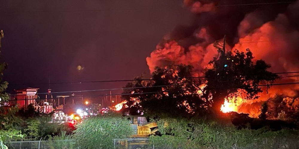 Recycling Plant Fires