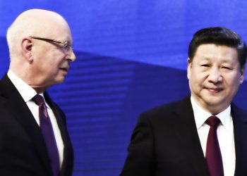 Klaus Schwab Xi Jinping