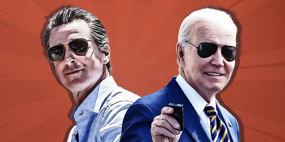 Newsom Biden