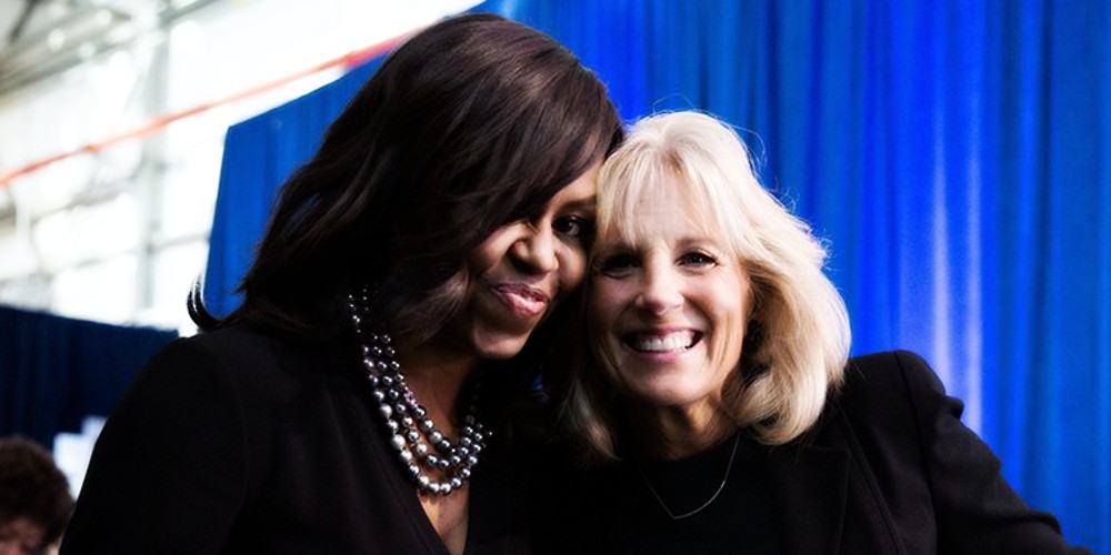 Michelle Obama Jill Biden