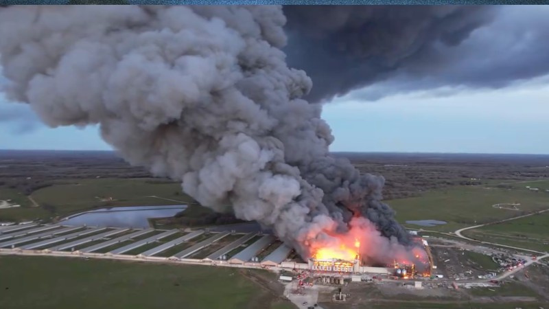 Texas Chicken Fire