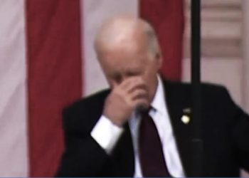 Watch: Biden Fidgets And Looks Bored Out Of His Mind At Memorial Day Event