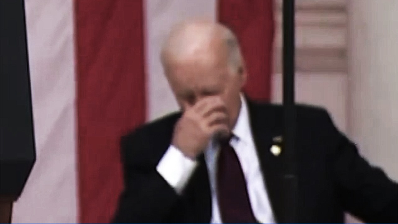 Watch: Biden Fidgets And Looks Bored Out Of His Mind At Memorial Day Event